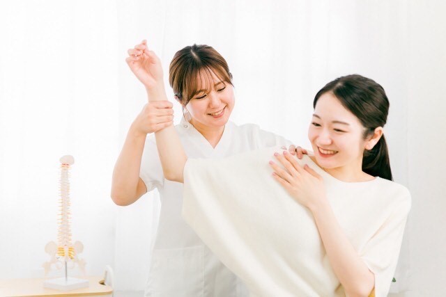 姿勢から肩こりになる